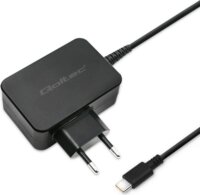 Qoltec 51024 USB-C Hálózati töltő - Fekete (65W)