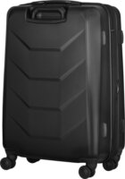 Wenger Prymo Medium Keményfedeles négykerekű bőrönd - Fekete