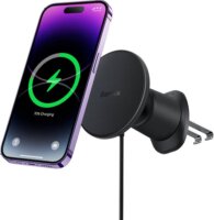 Baseus CW01 Magsafe Mobiltelefon autós tartó/wireless töltő - Fekete