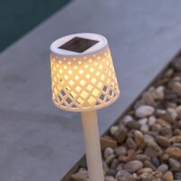 New Garden Gretita Napelemes leszúrható kerti lámpa - Fehér (4db)