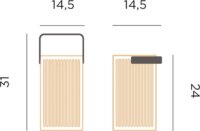 New Garden Okinawa Napelemes Dekorációs Lámpa