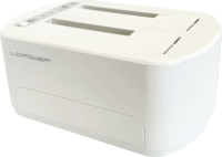 LC Power LC-DOCK-U3-VI HDD/SSD Dokkoló és klónozó állomás (USB 3.0 - SATA)