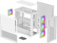 DeepCool CH560 WH Számítógépház - Fehér