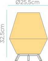 New Garden Sisine 30 Vezeték Nélküli Dekorációs Lámpa