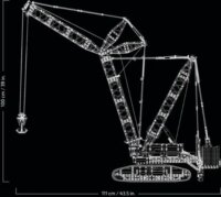 LEGO® Technic: 42146 - Liebherr LR 13000 lánctaplas daru