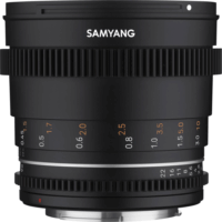 Samyang Cine MF 50mm T1.5 VDSLR MK2 objektív (Sony E)