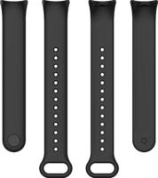 Fusion Waver Xiaomi Mi Band 8 Szilikon Szíj - Fekete