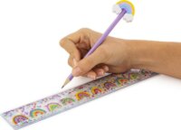 Trendhaus Good Feelings Csillámos vonalzó - 30 cm