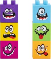 Trendhaus Little Monster torony radír ceruzához (3 darabos)