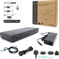 i-tec CADUALHDMIDOCKPD 85W Univerzális dokkoló