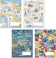 Pátria Design A4 szótár füzet - Többfajta