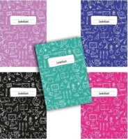 Pátria Design 40 lapos A5 lecke- és üzenőfüzet - Többfajta