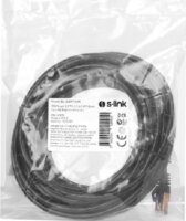S-link CAT7 UTP kábel 10m - Fekete