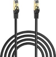 S-link CAT7 UTP kábel 10m - Fekete