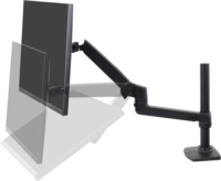 Ergotron LX 34" LCD TV/Monitor asztali tartó - Fekete (1 kijelző)