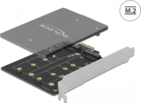 Delock 90432 2x M.2 Key B port bővítő PCIe kártya