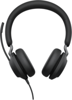 Jabra Evolve2 40 UC (USB-A) Stereo Vezetékes Headset - Fekete