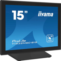 iiyama 15" T1532MSC-B1S Érintőképernyős Monitor