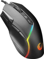 Rampage SMX-G39 Comfort Vezetékes Gaming Egér - Fekete