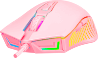 Rampage SMX-G68 Spear Vezetékes Gaming Egér - Rózsaszín