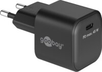 Goobay 65331 USB-C Hálózati Gyorstöltő Adapter 45W - Fekete