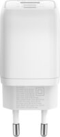 Goobay 64754 2x USB-C / USB-A Hálózati Gyorstöltő Adapter 65W - Fehér