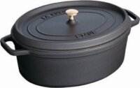 Zwilling Staub La Cocotte 31cm Sütőedény ovális - Fekete