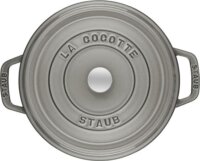 Zwilling Staub La Cocotte 26cm Sütőedény kerek - Grafitszürke