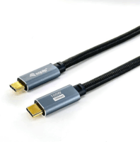 Equip USB-C apa - USB-C apa 3.2 Adatkábel - Fekete (2m)