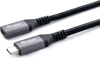 Equip USB-C anya - USB-C apa 3.2 Hosszabbító kábel - Fekete (1m)