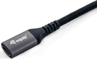 Equip USB-C anya - USB-C apa 3.2 Hosszabbító kábel - Fekete (1m)