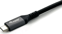 Equip USB-C anya - USB-C apa 3.2 Hosszabbító kábel - Fekete (1m)