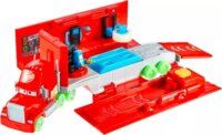 Mattel HPX76 Disney Pixar Cars Glow Racers Manka szállító kamion - Piros