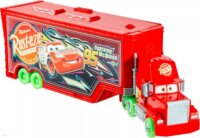 Mattel HPX76 Disney Pixar Cars Glow Racers Manka szállító kamion - Piros