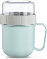 Xavax 500ml Műanyag Müzlis Bögre Tetővel - Pasztellkék