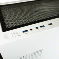 LC-Power LC-805BW-ON Gaming Számítógépház - Fekete/Fehér