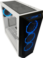 LC-Power LC-805BW-ON Gaming Számítógépház - Fekete/Fehér