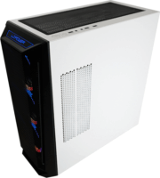 LC-Power LC-805BW-ON Gaming Számítógépház - Fekete/Fehér