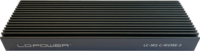 LC-Power LC-M2-C-NVME-3"USB 3.2 Gen. 2 Külső M.2 ház - Fekete