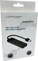 LC-Power LC-HUB-U3-4-V2 USB-A 3.2 Gen.1 HUB (4 port)