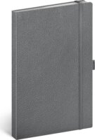 Realsystem Vivella 130 × 210mm Pontozott notesz - Szürke