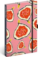 Realsystem Figs 130 x 210mm Vonalas notesz - Mintás