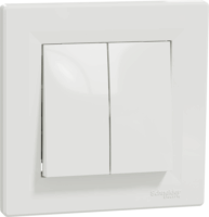 Schneider EPH1100121 Asfora kettős fali villanykapcsoló