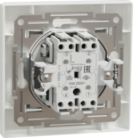 Schneider EPH1100121 Asfora kettős fali villanykapcsoló