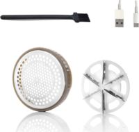 Adler AD 9617 textilborotva - Fehér/Arany