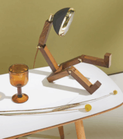 Piffany Copenhagen Mr. Wattson Asztali Dekorációs LED lámpa - Fekete