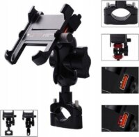 Freedconn MC10 Mobiltelefon motorkerékpáros tartó - Fekete