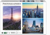 Ambassador Nevezetességek - 3 x 1000 darabos puzzle