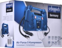 Scheppach AIR-FORCE 5 Akkumulátoros kompresszor Elektromos Pumpa