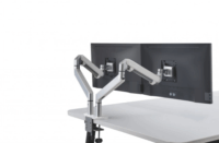 Spire Dual Monitor Arm II 27" Monitor asztali tartó - Fehér (2 kijelző)